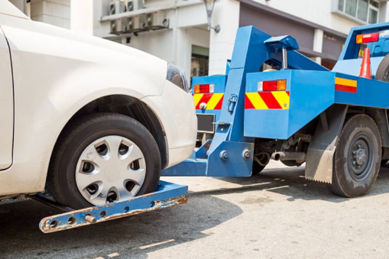 My vehicle has been towed away, what should I do now?