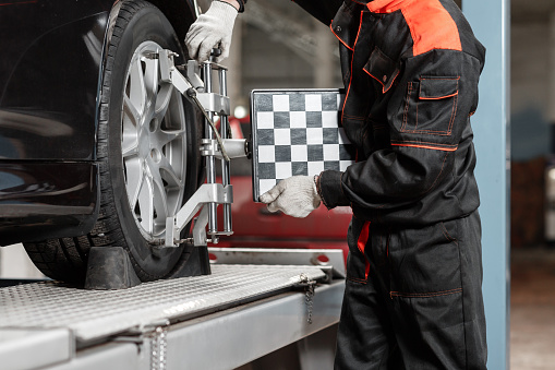 WHEEL ALIGNMENT FOLLOWING AN IMPACT OR COLLISION